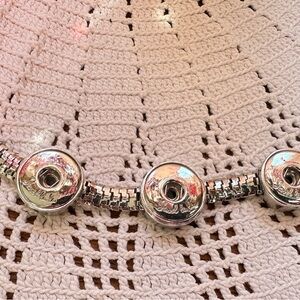 Jewel La La Silver Snap Bracelet